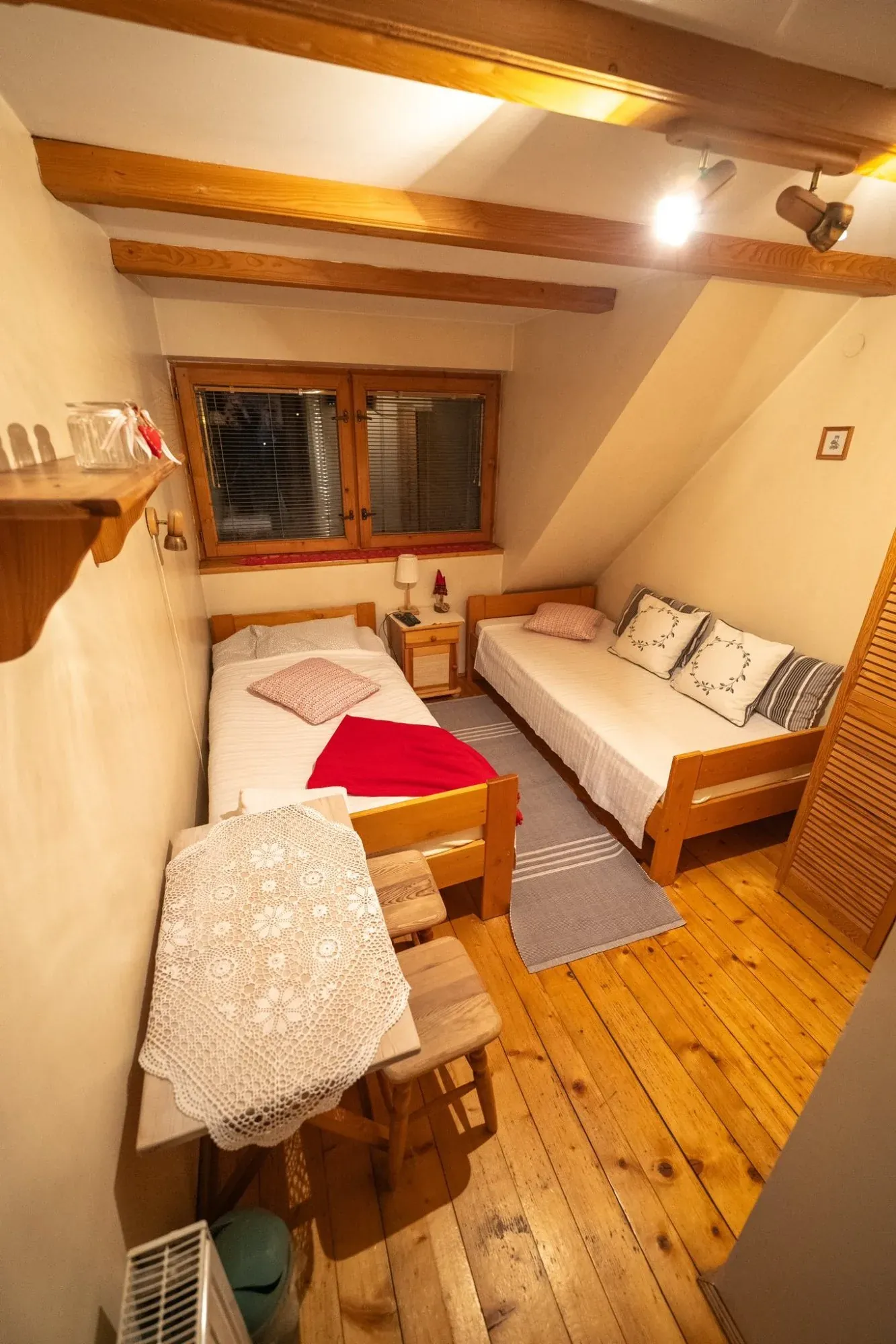 Guest room under the roof