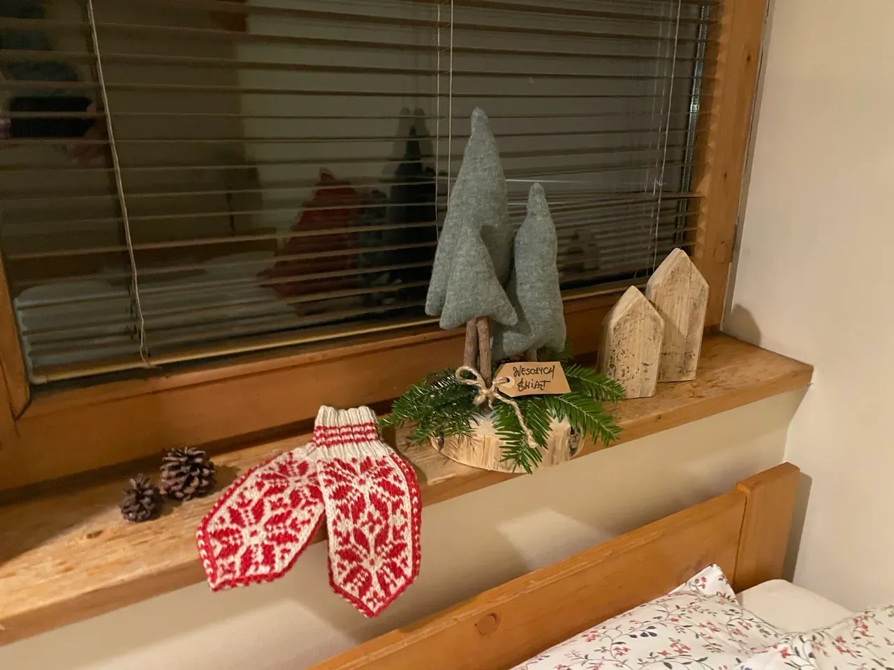 Christmas window decoration