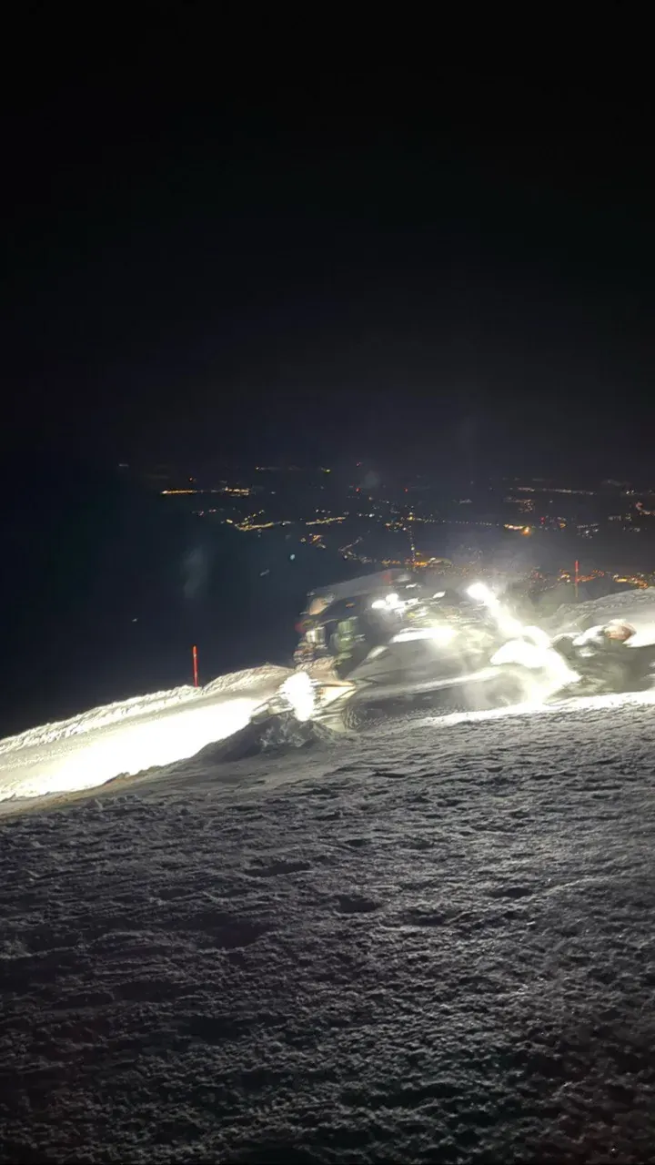 Kasprowy Wierch at night