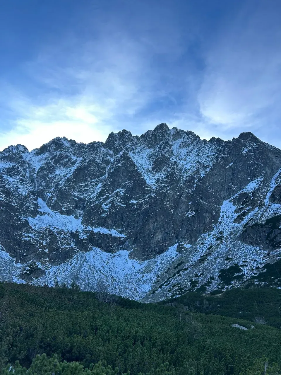 Tatra peaks in summer